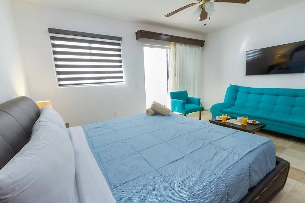 Apartment Comfortable Studio 3 Blocks From The Beach Playa del Carmen